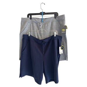 Set Of 2 Athletic Works Women's Shorts - Size 2XL FREE SHIPPING
